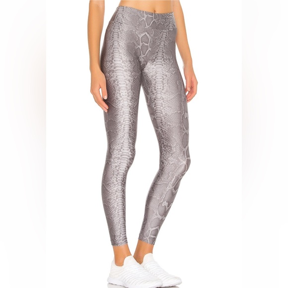 Koral Pants - Koral high wasted reptile lustrous infinity legging